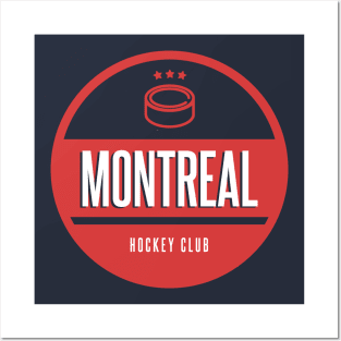 Montreal retro hockey Posters and Art